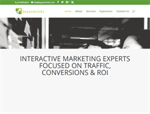 Tablet Screenshot of beyond-clicks.com